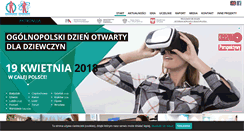 Desktop Screenshot of dziewczynynapolitechniki.pl